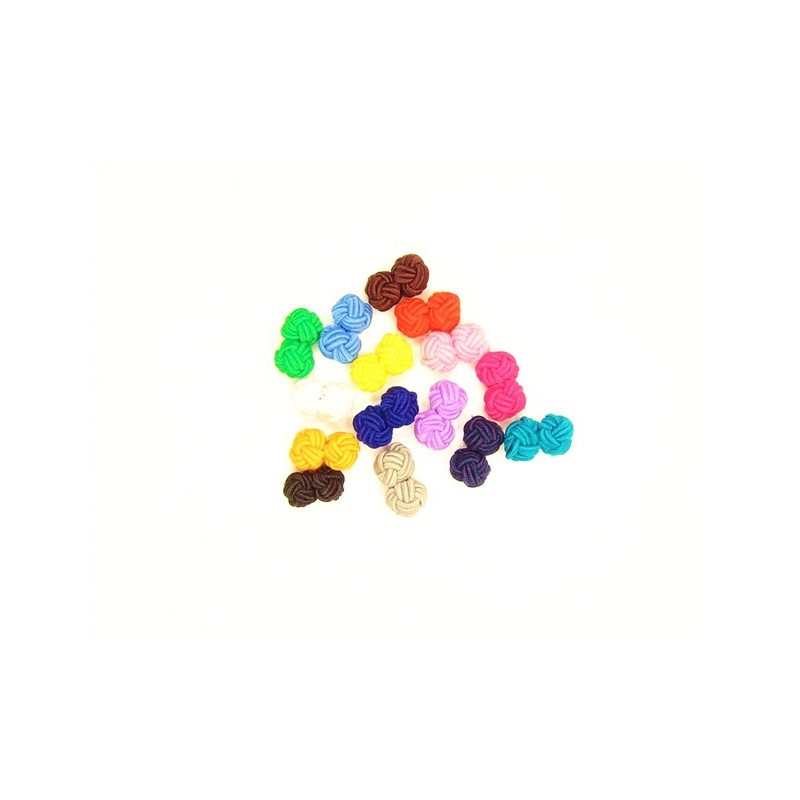 Mandzsetta gombok olcsó színes csomó, ball, csomó