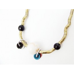 Oryginalna giętka biżuteria na szyję, naszyjnik