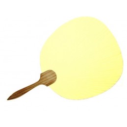 Japonský papierový dekoratívny vejár v štýle "uchiwa"