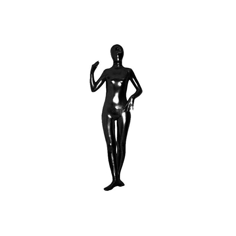 Metalický lesklý zentai celotělový obleček Metalický lesklý zentai celotělový obleček