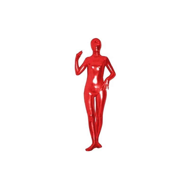 Metalický lesklý zentai celotělový obleček Metalický lesklý zentai celotělový obleček