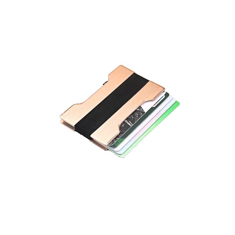 RFID mini peněženka, hliníková, obal, pouzdro na karty RFID mini peněženka, hliníková, obal, pouzdro na karty