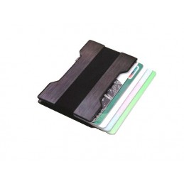 RFID mini pénztárca, alumínium tok, tok bankkártyára