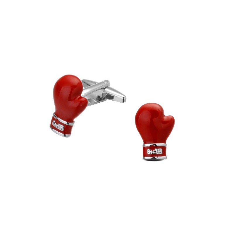 Manžetové gombíky boxerská rukavica, pre boxera