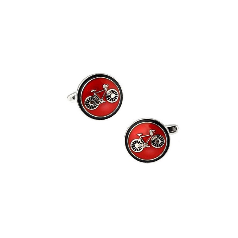 Spinki do mankietów rower Favorit