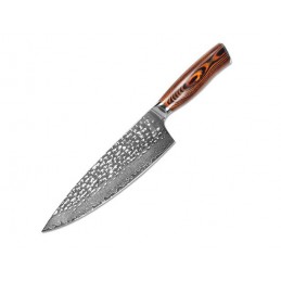 Profesionální kuchyňský nůž z damascenské oceli VG-10, 67-ti vrstvý, pro šéfkuchaře, nůž na maso, na sushi