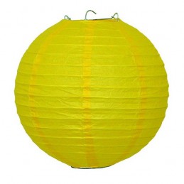 Lampion dekorativní žlutý 22, 30, 40cm