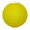 Okrągły papierowy lampion żółty 30, 40 cm