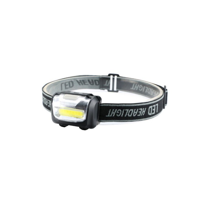 Čelovka, čelové svietidlo, Headlight COB LED 3W Čelovka, čelové svietidlo, Headlight COB LED 3W