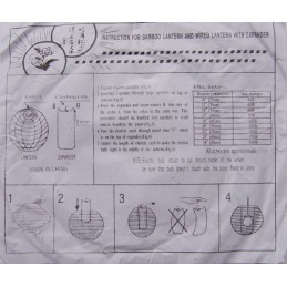 Okrągły papierowy lampion imprezowy, ślubny jasnofioletowy 30 cm