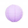 Lampion party, kulatý, papírový svatební světle fialový 30 cm