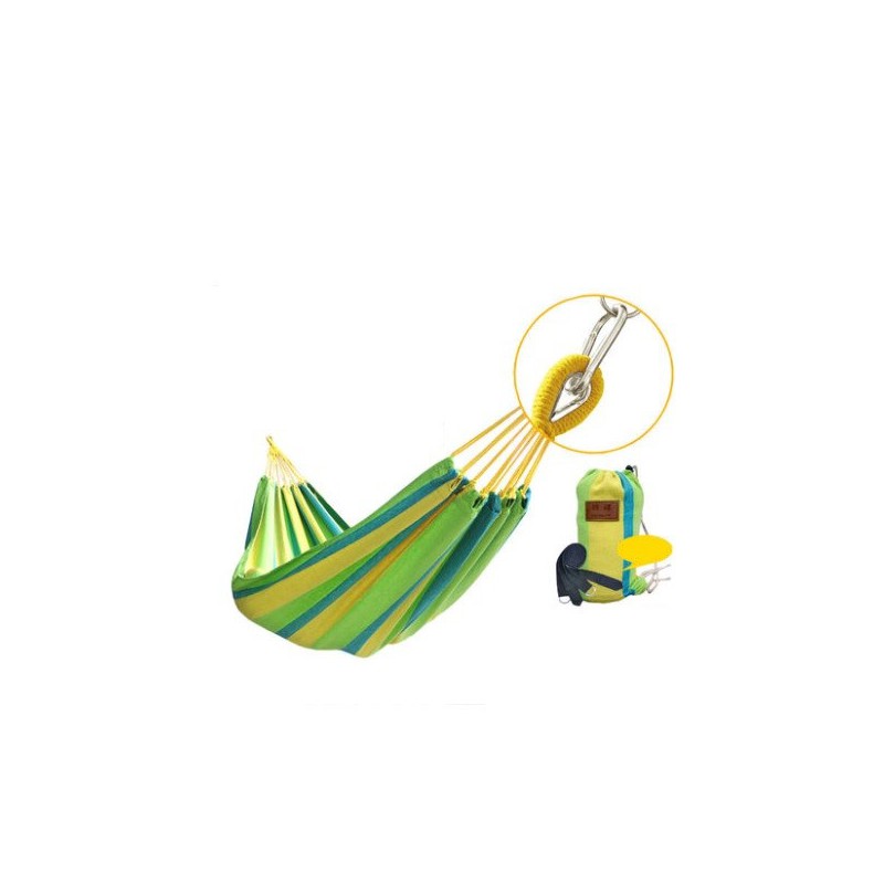 Houpací síť Azuro 2 pro jednoho Green/Yellow Houpací síť Azuro 2 pro jednoho Green/Yellow