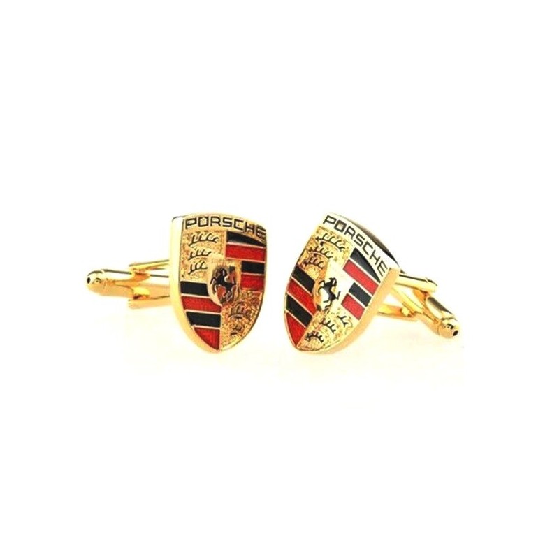 Mandzsetta gomb Porsche motivummal