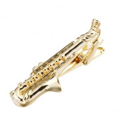 Spona na kravatu saxofón, pre saxofonistu, hudobníka