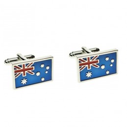 Mandzsetta gombok ausztráliaiak számára, Ausztrália zászlaja