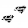 Spinki do mankietów z symbolem Superman. Spinki do mankietów jako oryginalny prezent dla Twojego Supermana. Spinki do mankietów Superman jako śmieszna ozdoba odświętnej koszuli.