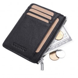 Peňaženka tenká, slim, kožená, RFID, pánska, dámska