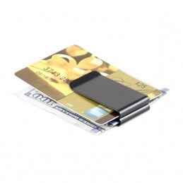 Klips na pieniądze i karty obustronny, double