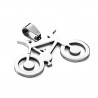Prívesok na krk v tvare bicykel bike je vyrobený z kvalitnej chirurgickej ocele 316L. Prívesok bicykel bike z chirurgickej ocele pre šťastie na Vašich cestách na bicykli. Prívesok bicykel bike z chirurgickej ocele ako kvalitný darček pre každého.
 