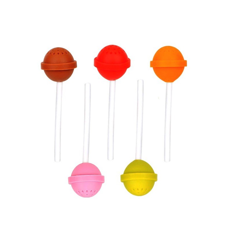 Čajové sítko silikonové lízátko, lolly Čajové sítko silikonové lízátko, lolly