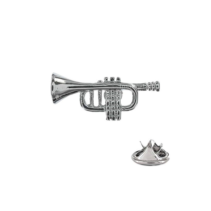 Kitűző, jelvény trombita, fúvós hangszer