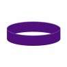 Silikónový náramok fialový bez potlače a razby. Silikónový náramok v rôznych odtieňoch fialovej je vyrobený z kvalitného 100% silikónu. Silikónové náramky bez potlače sú perfektné rozlišovacia pomôcka či reklamný darček.