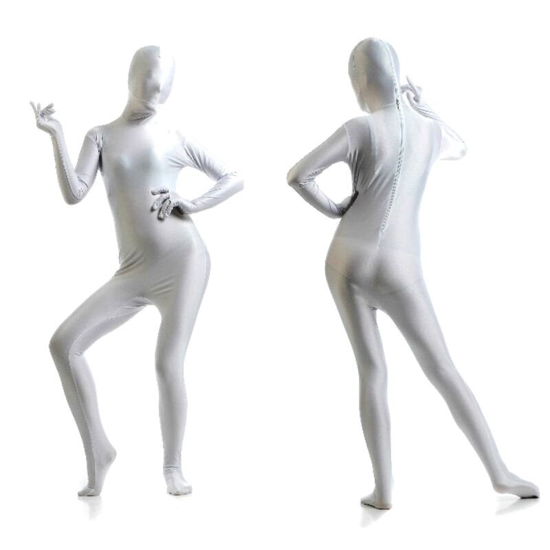 Zentai teljes testű, rendkívül elasztikus lycra catsuit