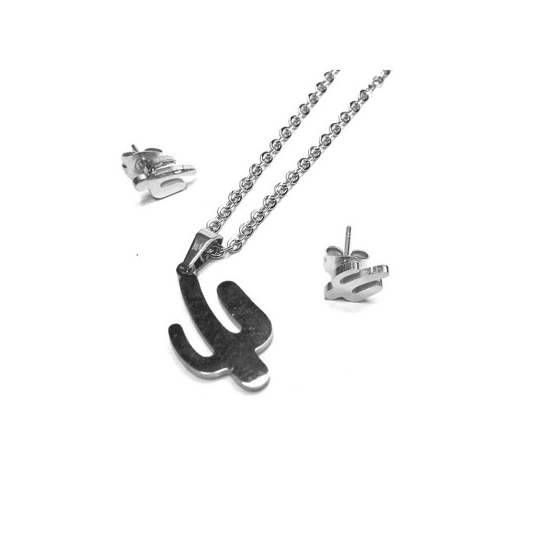Schmuck-Set Anhänger und Ohrringe Klee Schmuck-Set Anhänger und Ohrringe Klee