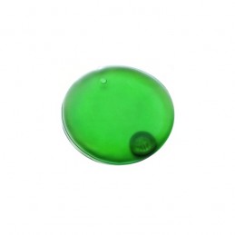 Hřejivý termo polštářek kolečko, kapesní ohřívač rukou zelené