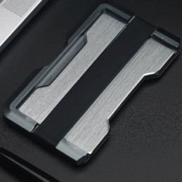 Portfel RFID aluminiowy, pokrowiec na karty, dokumenty