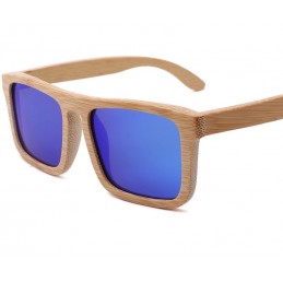 Okulary przeciwsłoneczne bambusowe Nerd