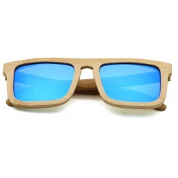 Okulary przeciwsłoneczne bambusowe Nerd
