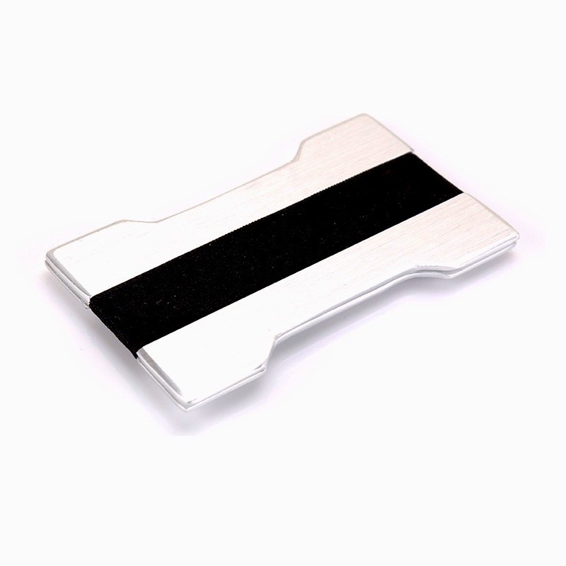 RFID mini peněženka, hliníková, obal, pouzdro na karty