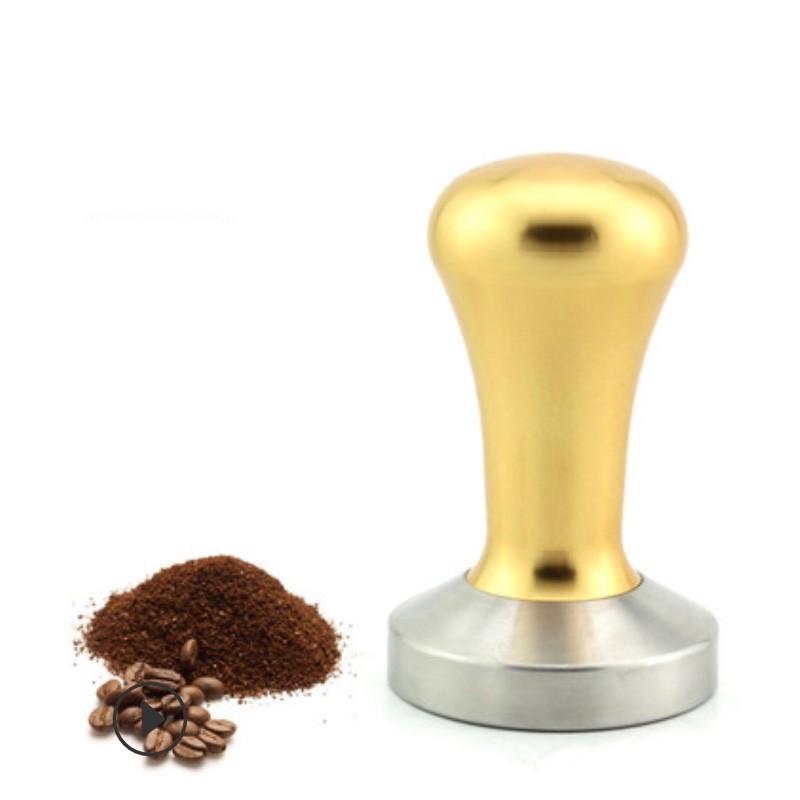 Nerezové pěchovadlo na kávu, tamper na kafe 58mm