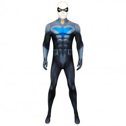 Pánský celotělový oblek zentai, party kostým Batman