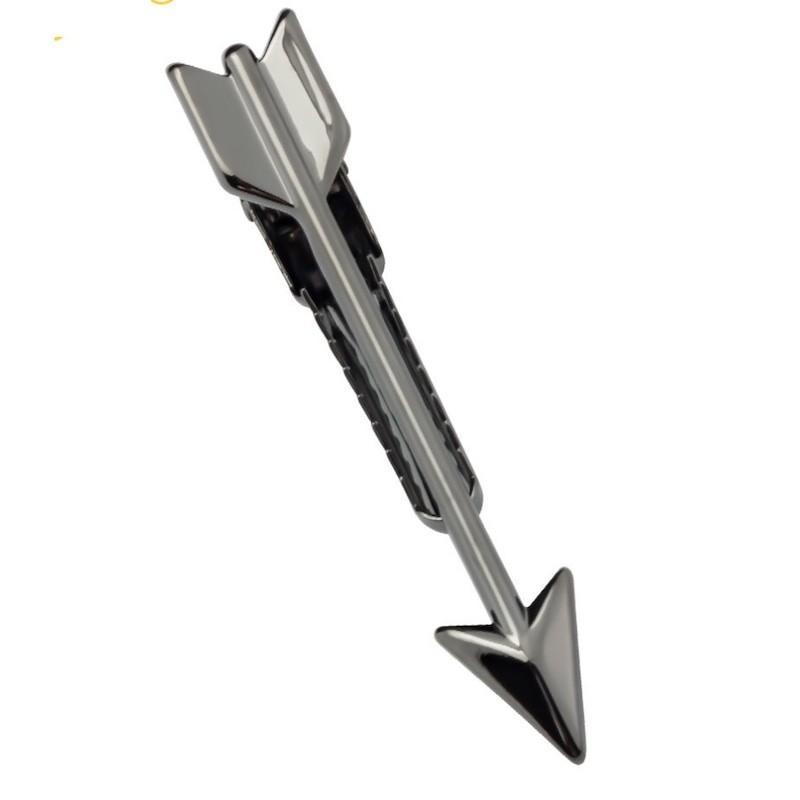 Kapocs nyakkendőre síp, nyíl motívummal