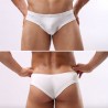 Pánské sexy mini brazilky pro odvážné muže, kteří se nebojí zaujmout zajímavým spodním prádlem. Tyto pánské mini brazilky jsou vyrobeny z rychleschnoucího materiálu a jsou velmi příjemné na tělo a dotyk. Pánské brazilky jistě potěší jako dárek každého partnera. 