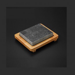 Kamenný gril na stôl, BBQ žulový kameň 18x15cm