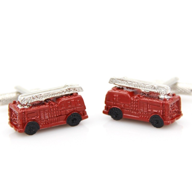 Manžetové knoflíčky hasičské auto pro hasiče Manžetové knoflíčky hasičské auto pro hasiče