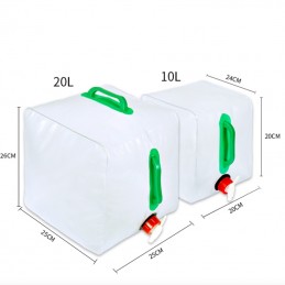 Flexibilná PVC skladacia nádrž na vodu s kohútikom