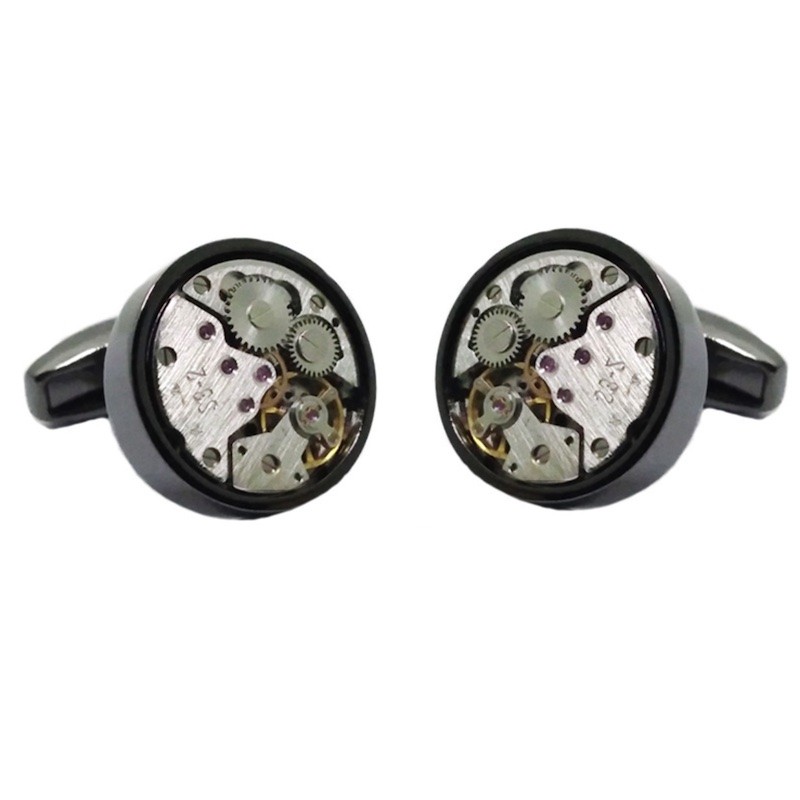 Spinki do mankietów maszyna mechaniczna