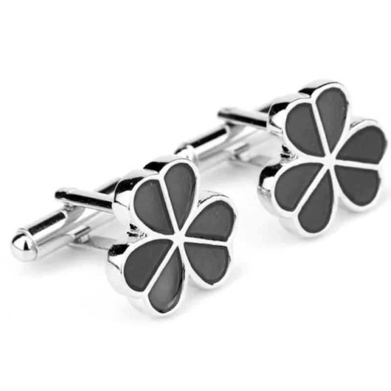 Spinki do mankietów Irish koniczyna, St. Patrick Day