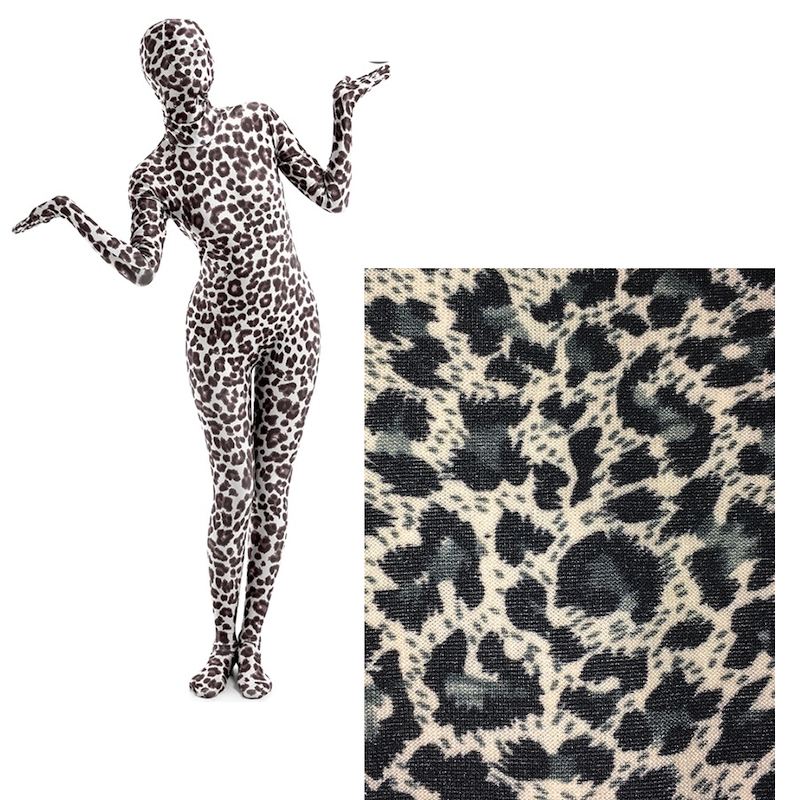 Kombinezon zentai z elastanu na całe ciało, kostium karnawałowy