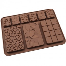 Forma silikonová na domácu čokoládu, čokoládičky, sladkosti