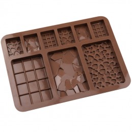 Forma silikonová na domácu čokoládu, čokoládičky, sladkosti
