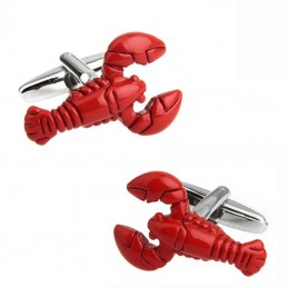 Manžetové gombíky langusta, lobster