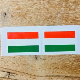 Jednorázové nalepovací tetování pro fanoušky vlajka Maďarsko, Hungary