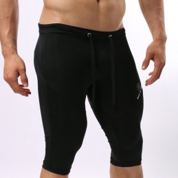 Pánské strečové funkční kraťasy, sportovní prádlo 3/4