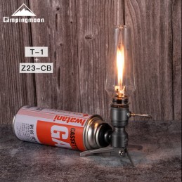 78 / 5 000 Outdoorová, cestovná plynová lampa so stojanom a nástavcom na plynovú kartušu