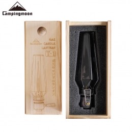 Lampa zewnętrzna ze stojakiem i mocowaniem naboju gazowego